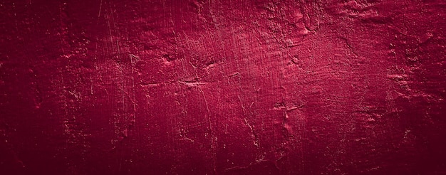 red grungy abstract cement concrete wall texture background