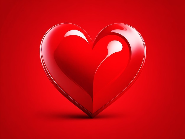 Red Heart Happy World Heart Day