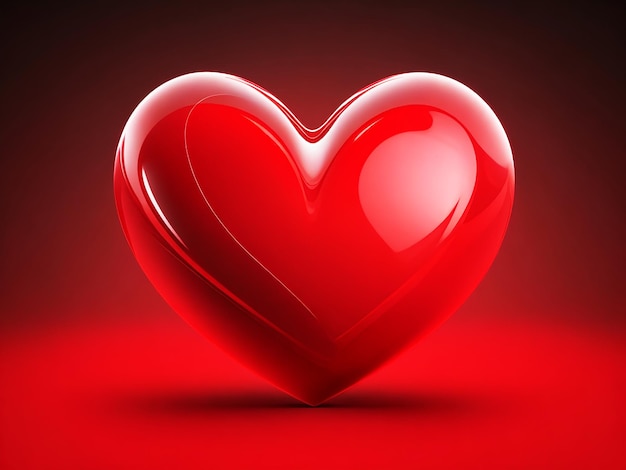 Red Heart Happy World Heart Day