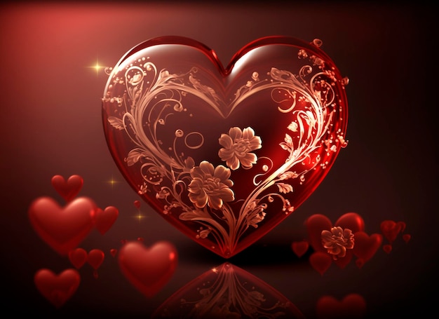 Red heart wallpapers that will make you smile