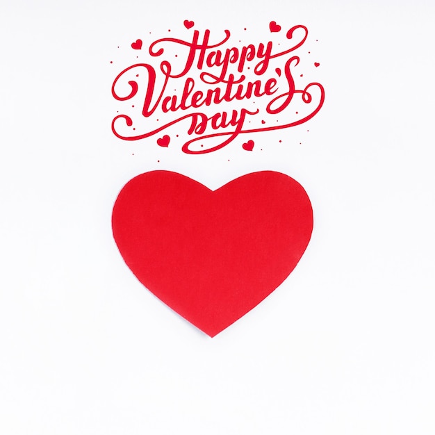 Red hearts on a white background.Postcard, congratulations. Abstract