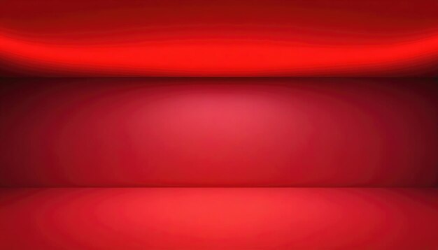 Foto unicorno olografico rosso colori gradienti sfondo morbido sfocato