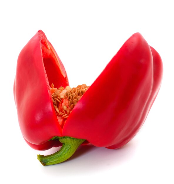 Red hot chili peper geÃ¯soleerd