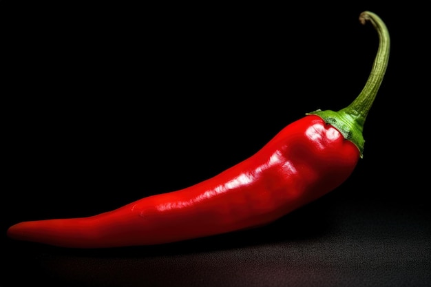 Red hot chili pepper Ai generative