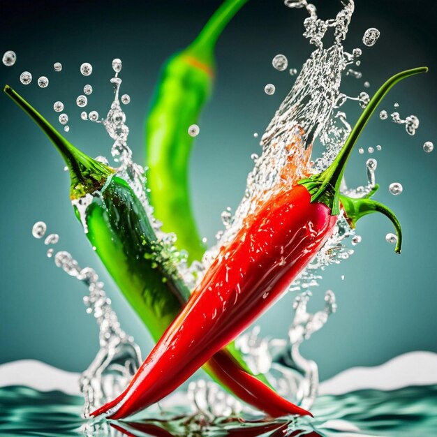 red hot chili peppers vegetable juicy tasty and delicious