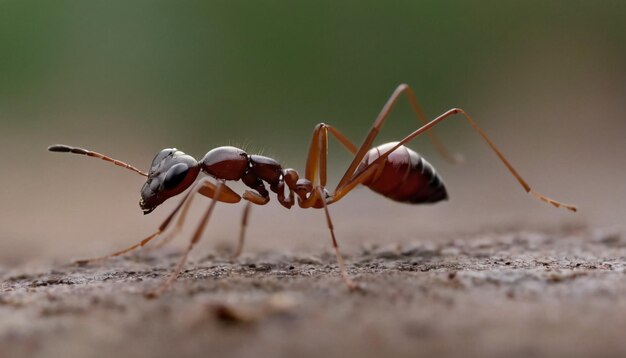 Red imported fire ant rifa solenopsis invicta ant highdefinition closeup photography bullet ant