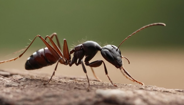 Красная импортная огненная муравья RIFA Solenopsis invicta муравья высококачественная крупная фотография пулевая муравья