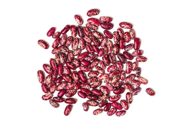 Red kidney beans isolated