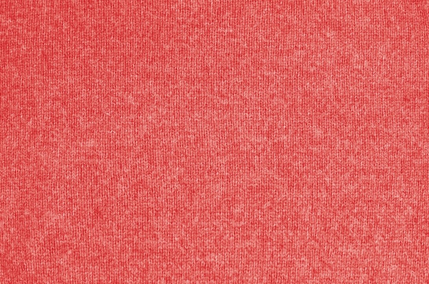 red knitted fabric background texture