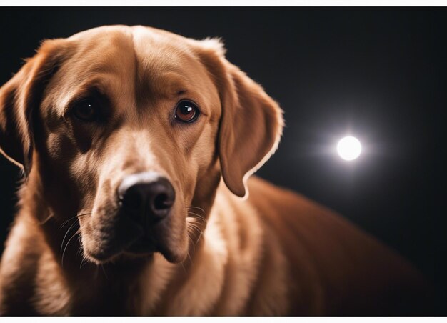 Photo a red labrador retriever dog