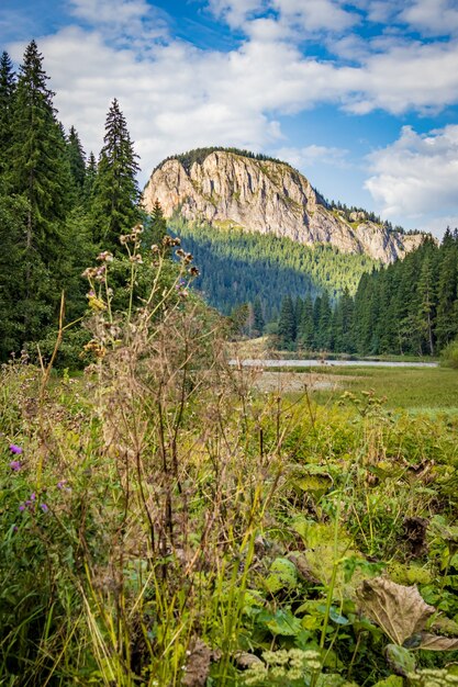 Red Lake in Harghita County in Romania