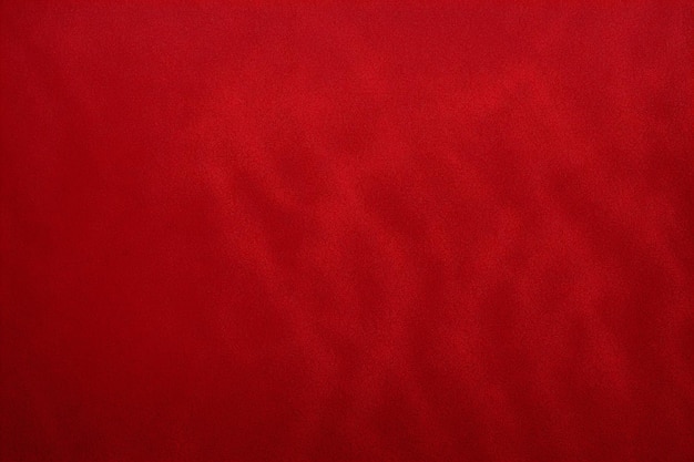 Red leather fabric with a pattern of ripples on the surface.