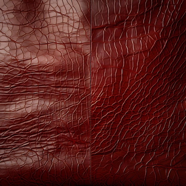 Red leather texture background