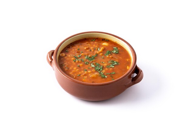 Red lentil soup