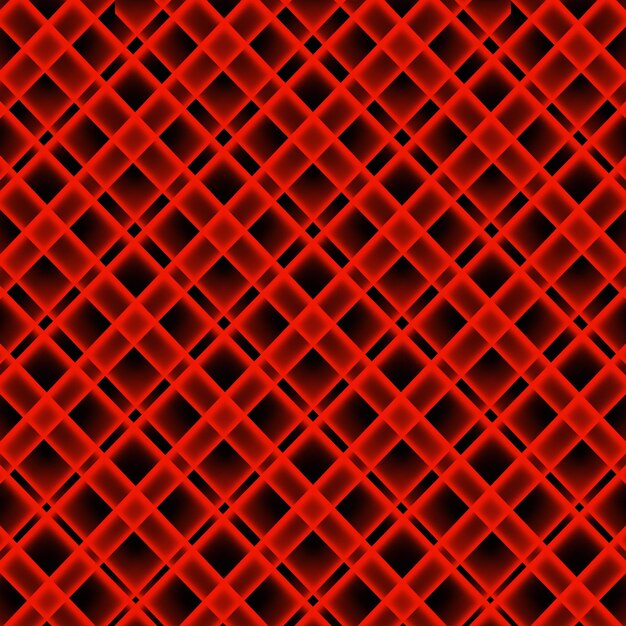 Red Light Cube Pattern Background