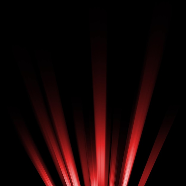 Red light rays overlay