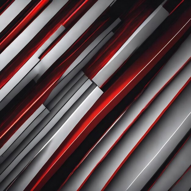 Red lines in the black background