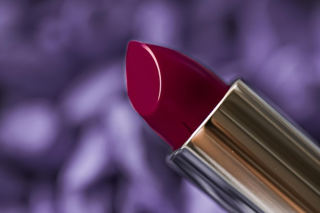 Red lipstick closeup luxury makeup and beauty cosmetic