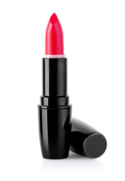 red lipstick isolated