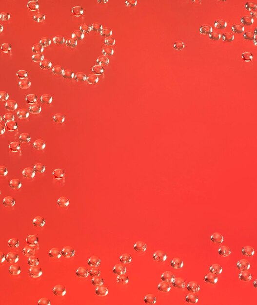 Photo red love background