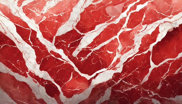 Photo red marble background