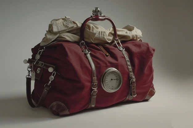 A red medical bag