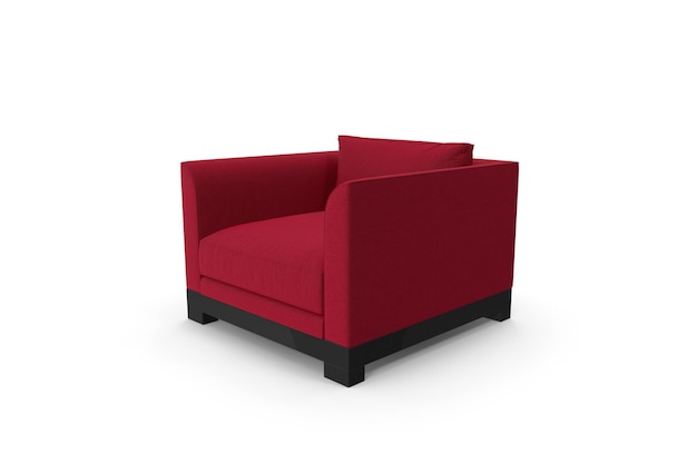 Red Modern  Chair