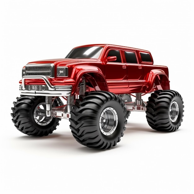 red monster truck