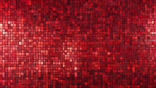 赤いモザイク 抽象的なテクスチャの背景パターン グラデーションウォールペーパーの背景