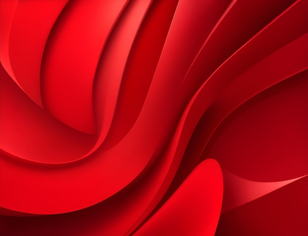 Red motions abstract background