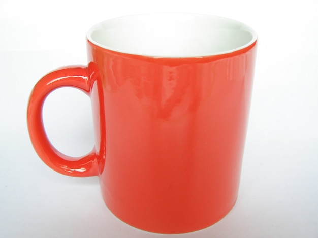 Red mug cup