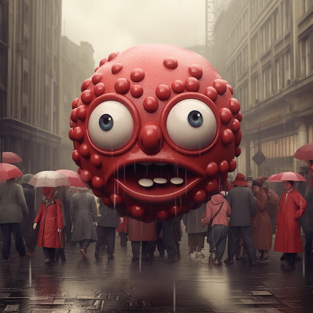 Premium AI Image Red Nose Day Comic Relief