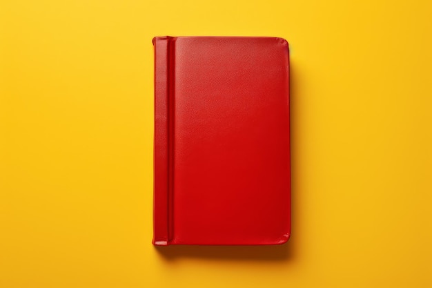 Red notebook Generate Ai