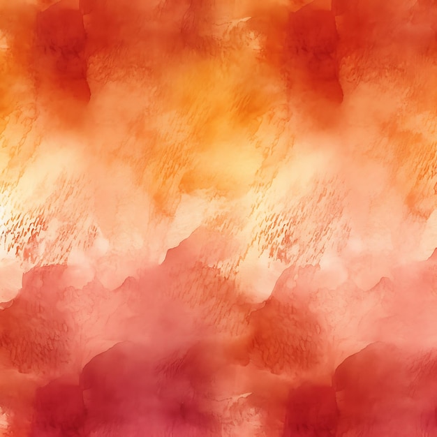 Red ochre watercolor ombre