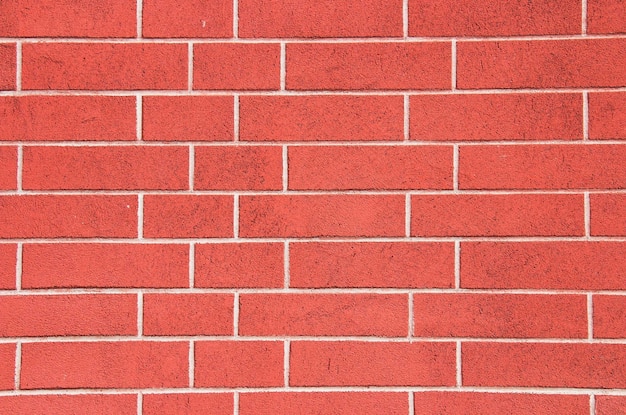 붉은 오래 된 벽돌 벽