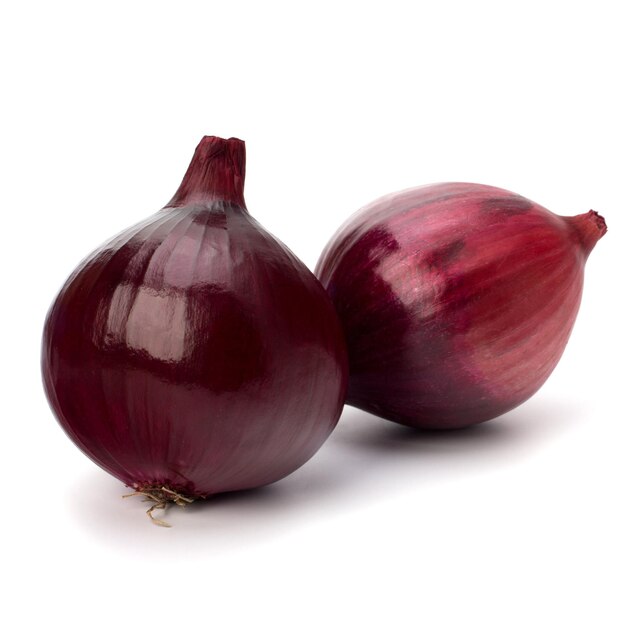 Red onion tuber