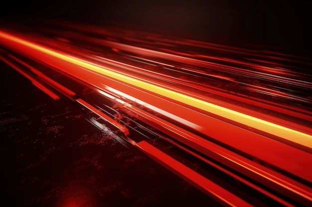 A red and orange background with a light source in the middle speed