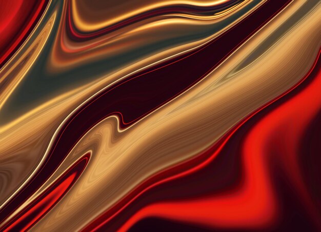 Photo red and orange background with a swirl pattern