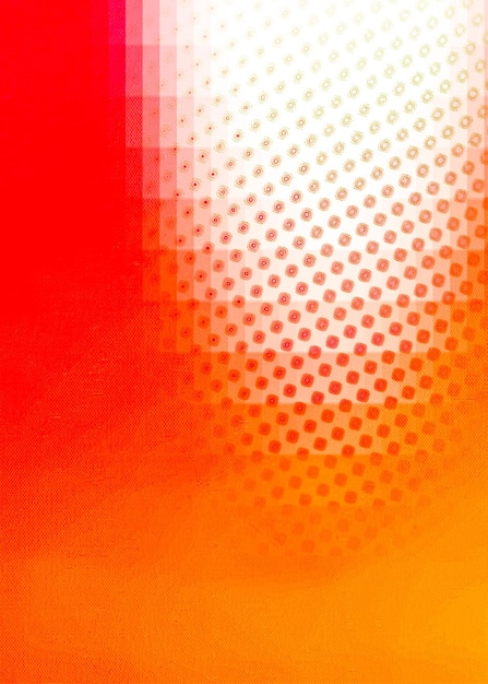 Red and Ornage dot pattern vertical background template