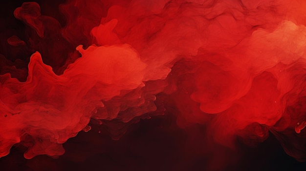 red paint wave explosion background generative AI