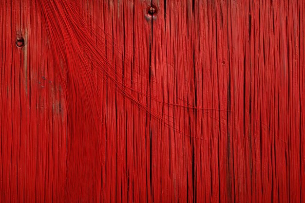 Photo red paint on wood in the style of unexpected fabric combinations