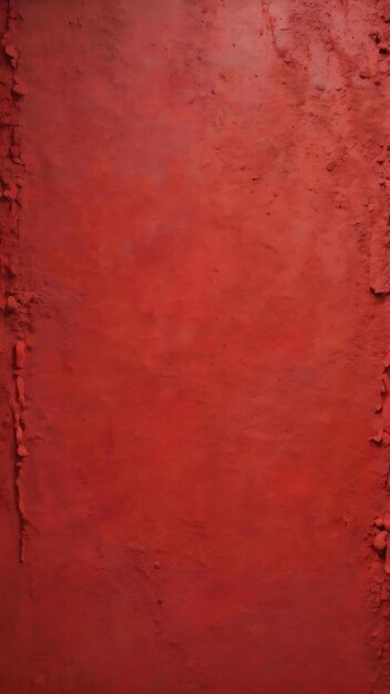 Red painted concrete wall textured abstract background