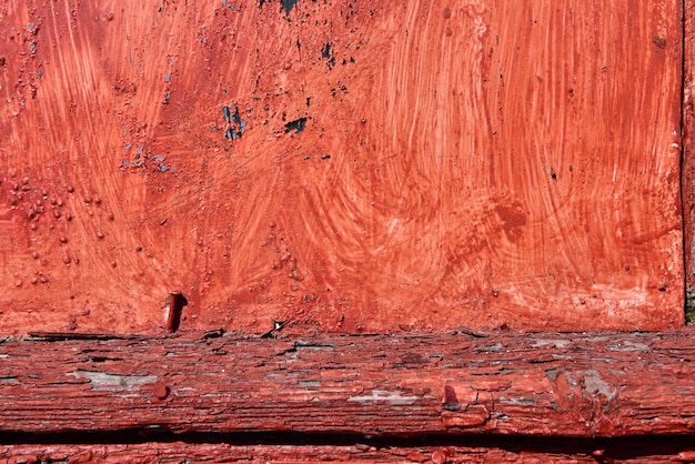 Red painted weathered background