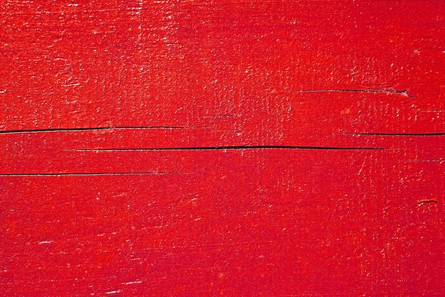 Foto legno verniciato rosso struttura del bordo di legno