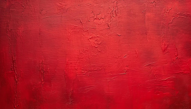 Photo a red painting with a dark background