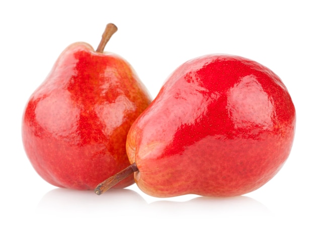 Red pears