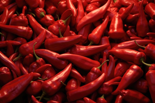 Red pepper background