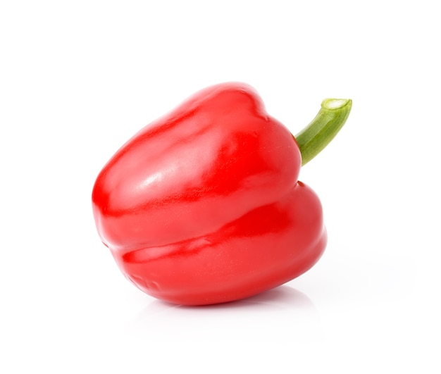 Photo red pepper isolated on white background