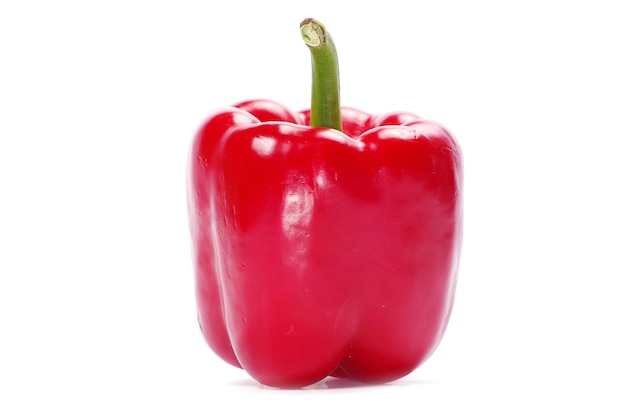 Red pepper isolated on a white background