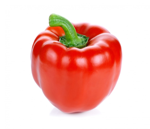 Red pepper isolated